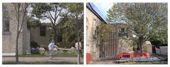 Aanbouw: ontwerp en werf